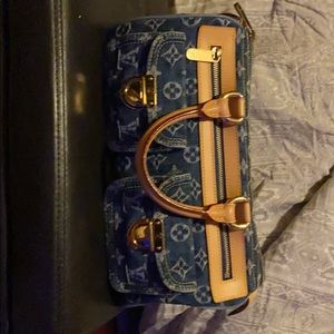 Louis Vuitton denim speedy